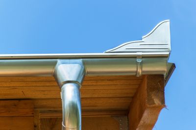 Galvanized Gutter Installation